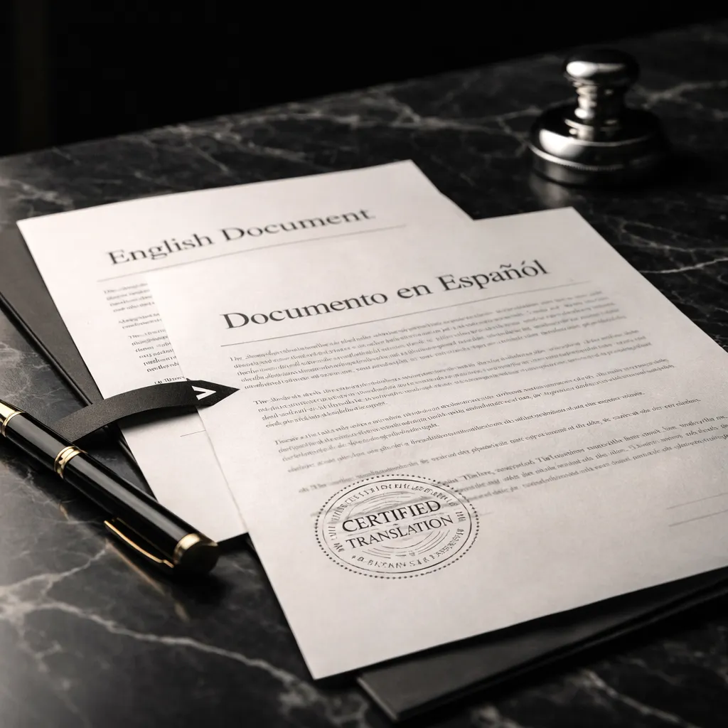 Traducciones oficiales de documentos